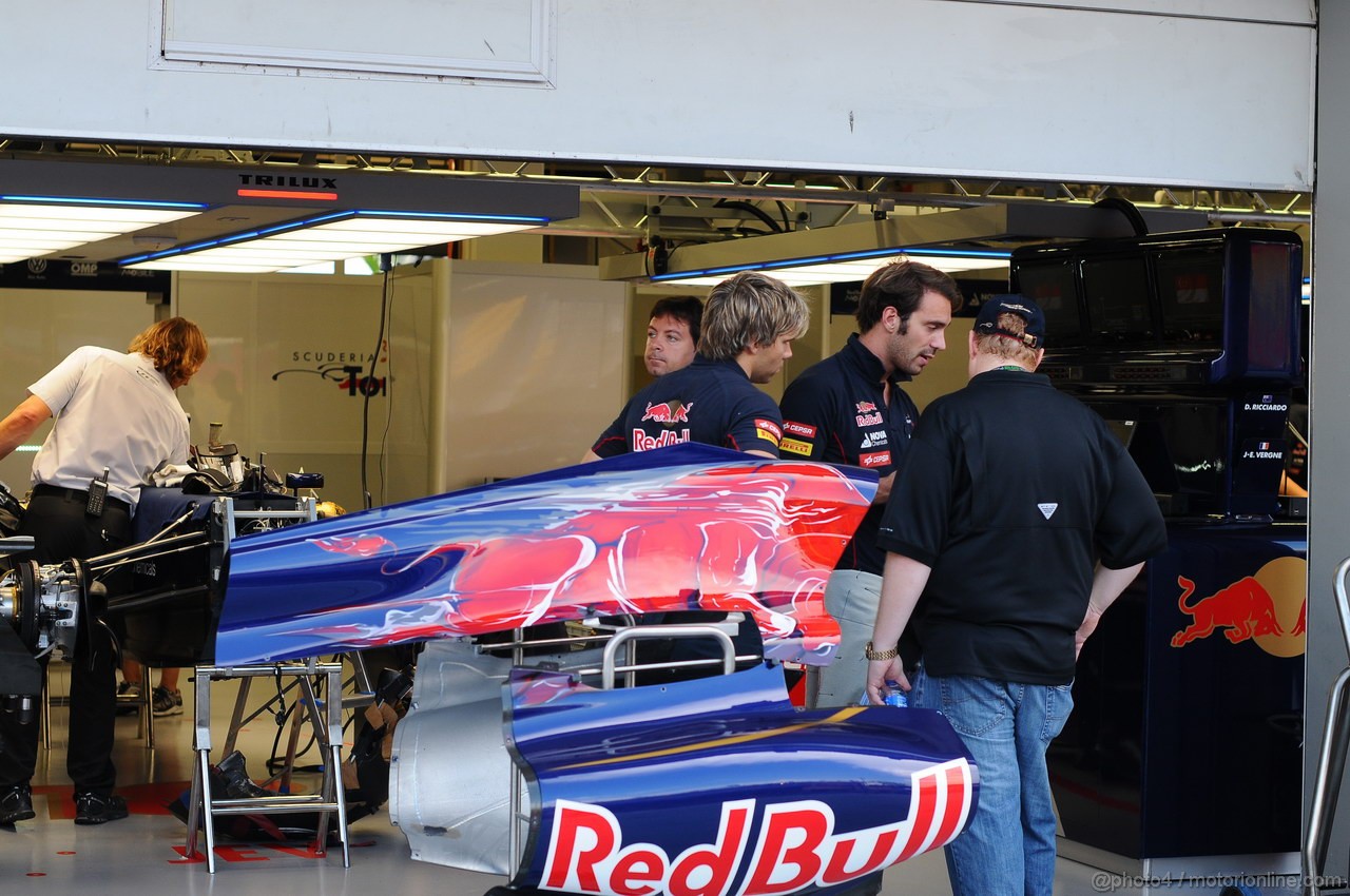 GP SINGAPORE, 19.09.2013- Jean-Eric Vergne (FRA) Scuderia Toro Rosso STR8 