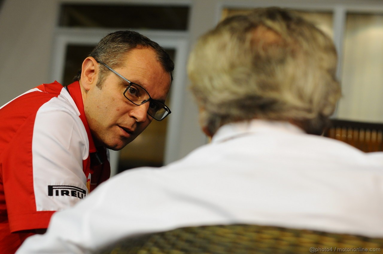 GP SINGAPORE, 19.09.2013- Stefano Domenicali (ITA) Team Principal, Ferrari 