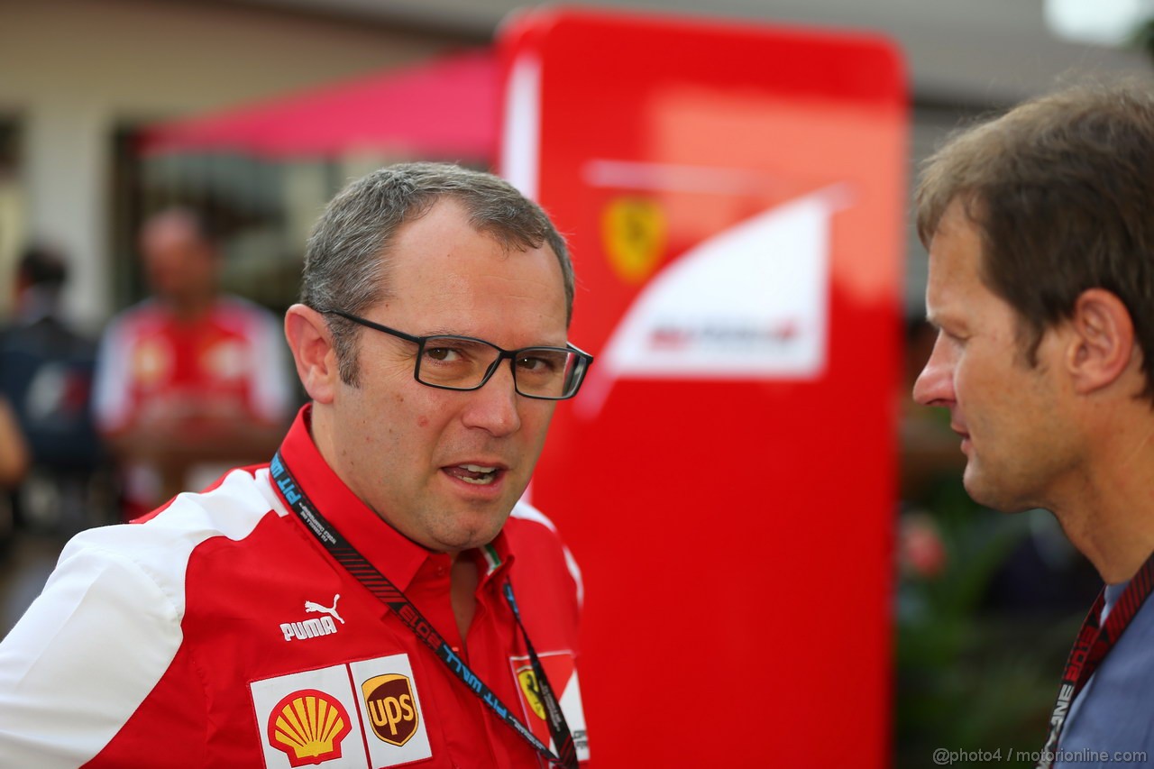 GP SINGAPORE, 19.09.2013- Stefano Domenicali (ITA) Team Principal, Ferrari