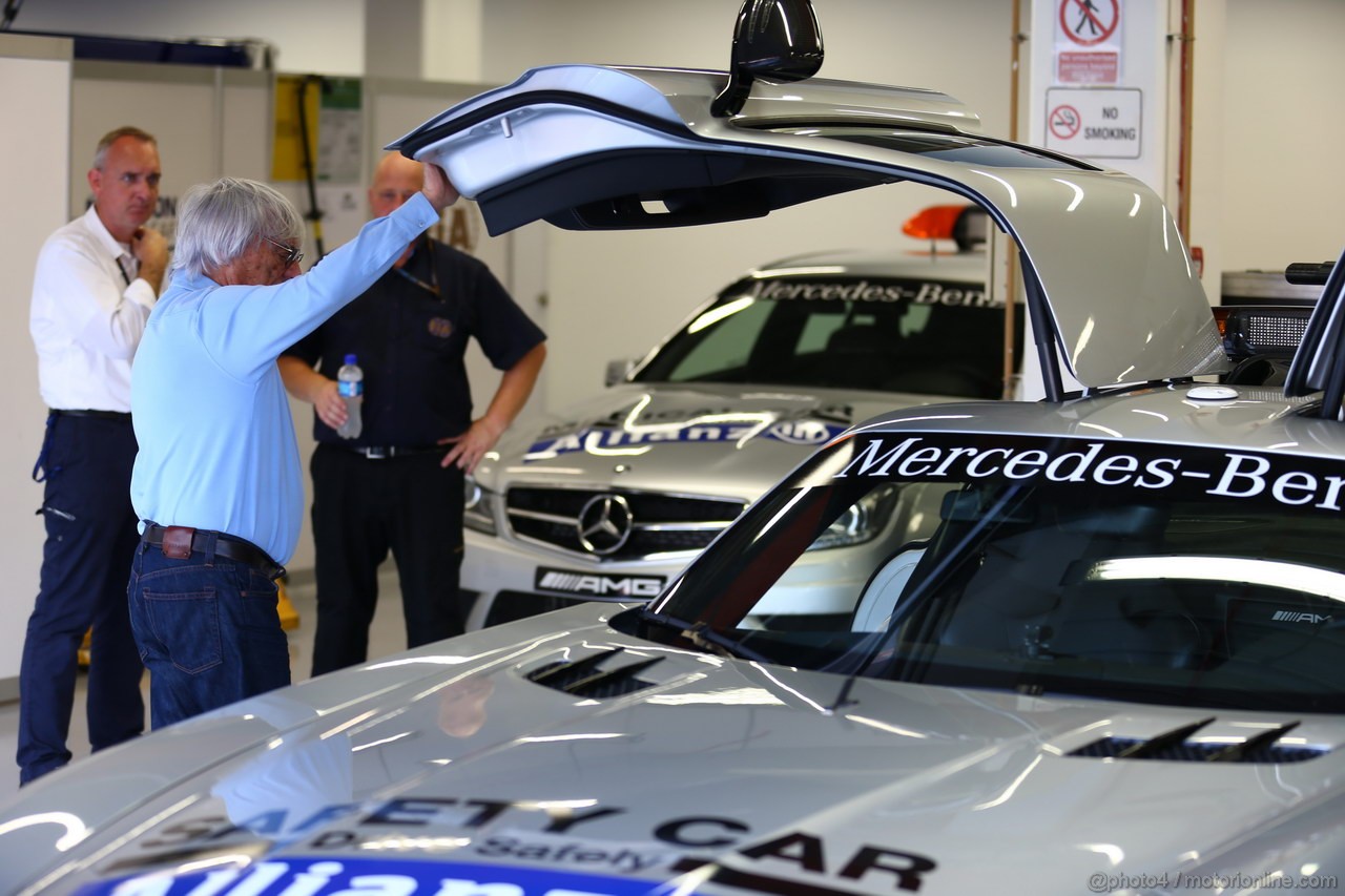 GP SINGAPORE, 19.09.2013- Bernie Ecclestone (GBR), President e CEO of Formula One Management