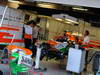 GP SINGAPORE, 19.09.2013- Force India Garage