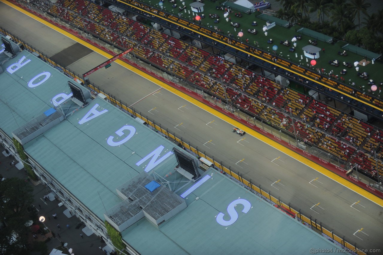 GP SINGAPORE, 21.09.2013- Free practice 3, Adrian Sutil (GER), Sahara Force India F1 Team VJM06