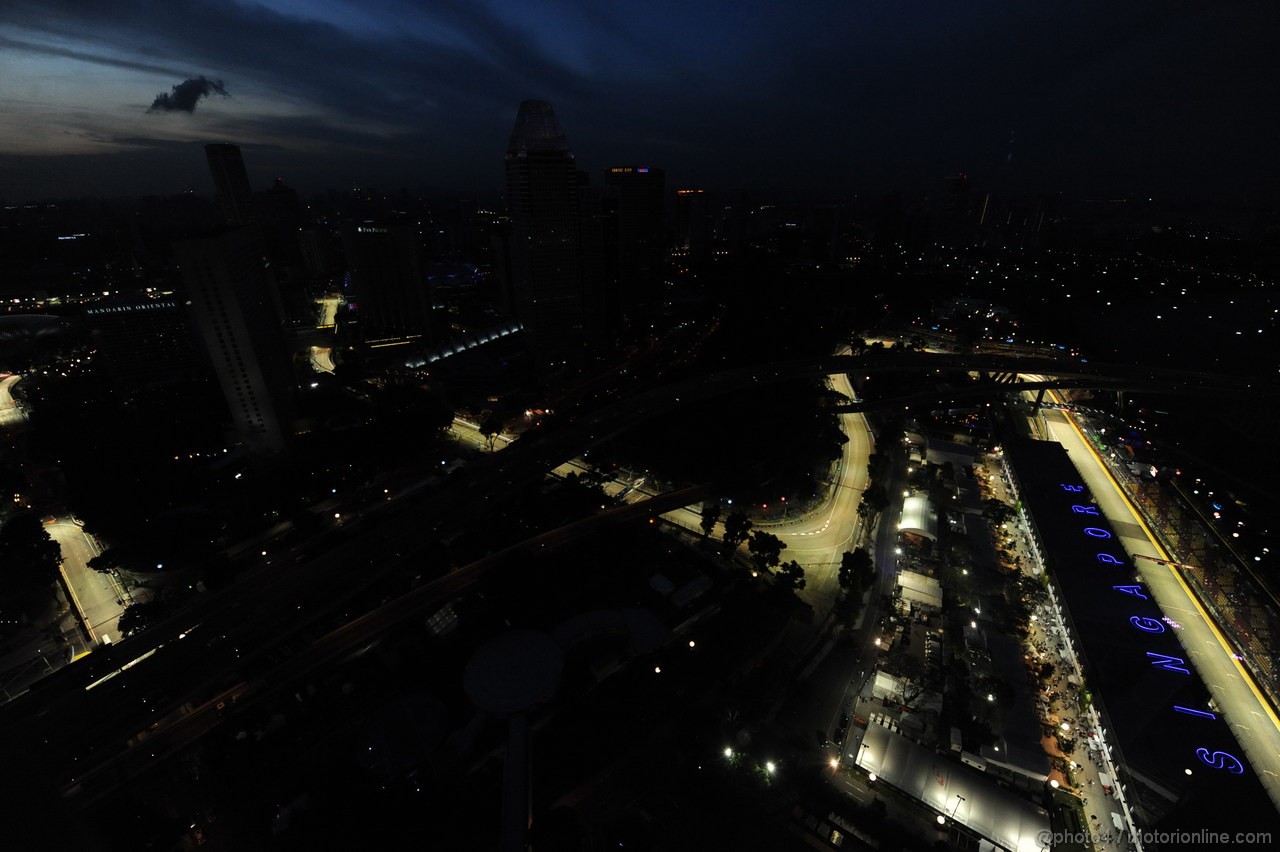 GP SINGAPORE, 21.09.2013- Singapore Circuit Atmosphere