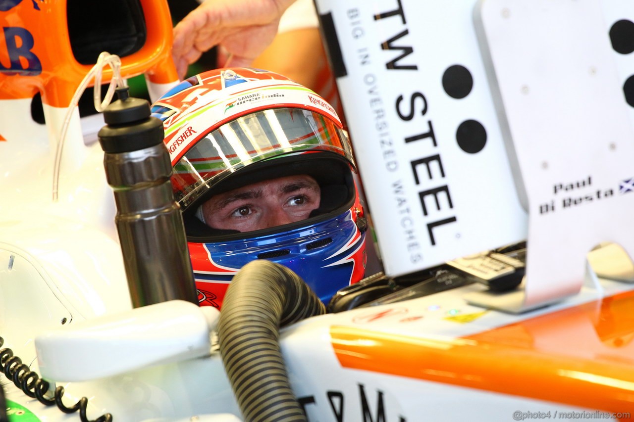 GP SINGAPORE, 21.09.2013- Free practice 3, Paul di Resta (GBR) Sahara Force India F1 Team VJM06