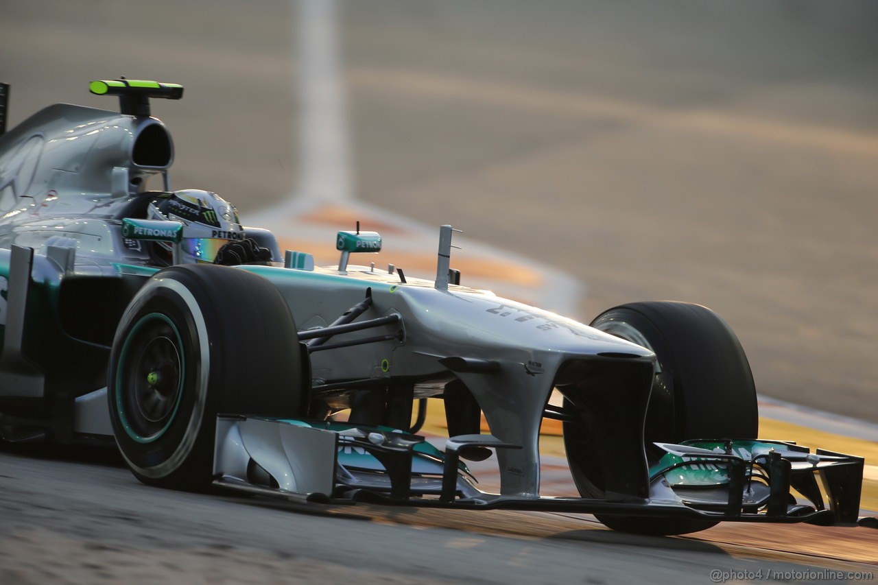 GP SINGAPORE, 21.09.2013- Free practice 3, Lewis Hamilton (GBR) Mercedes AMG F1 W04