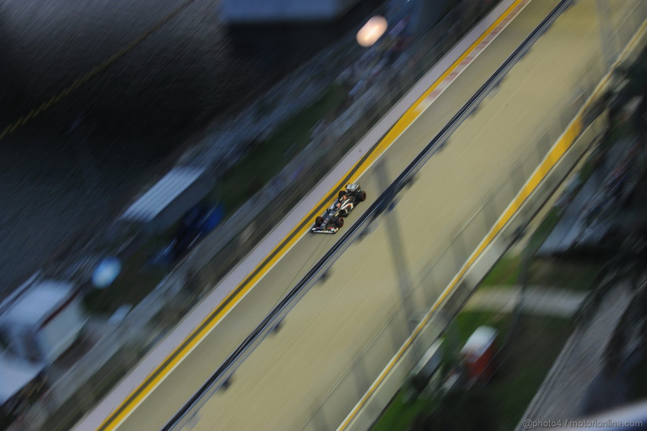 GP SINGAPORE, 21.09.2013- Free practice 3, Nico Hulkenberg (GER) Sauber F1 Team C32