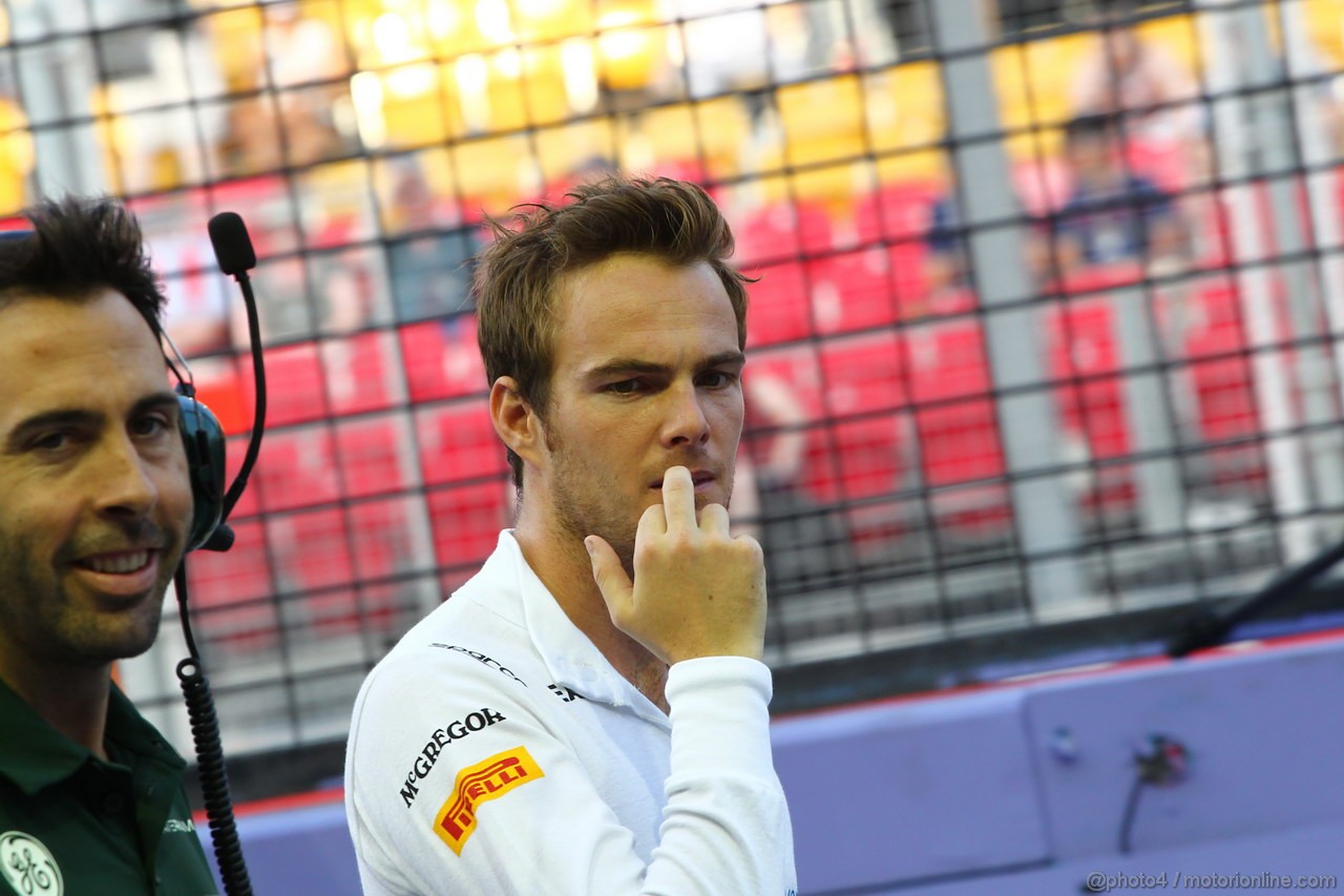 GP SINGAPORE, 21.09.2013- Free practice 3, Giedo Van der Garde (NED), Caterham F1 Team CT03