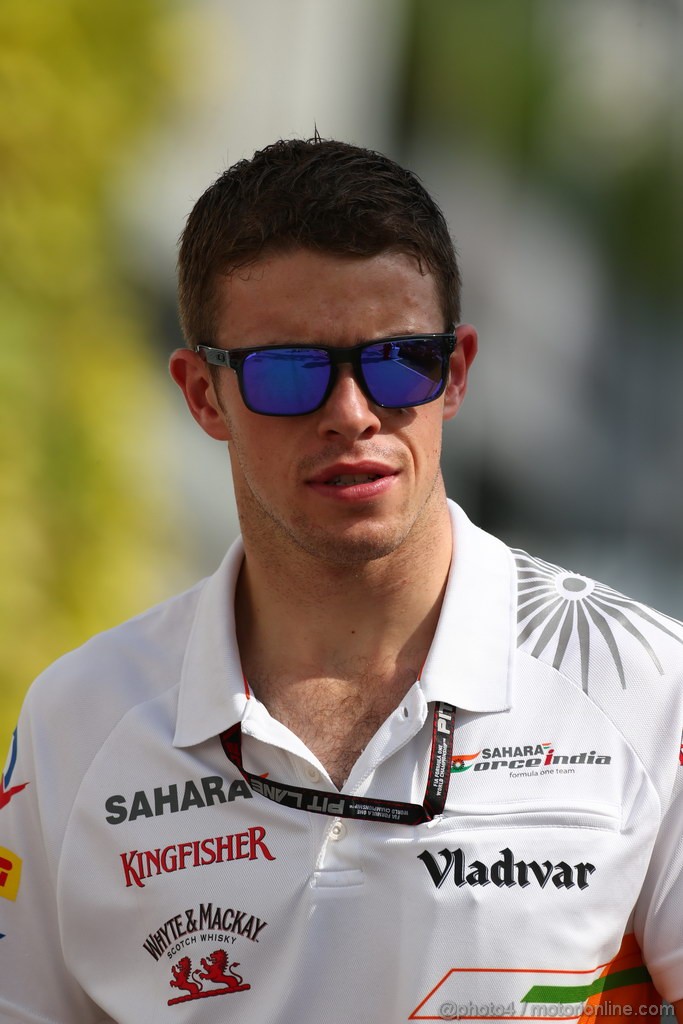 GP SINGAPORE, 21.09.2013- Paul di Resta (GBR) Sahara Force India F1 Team VJM06