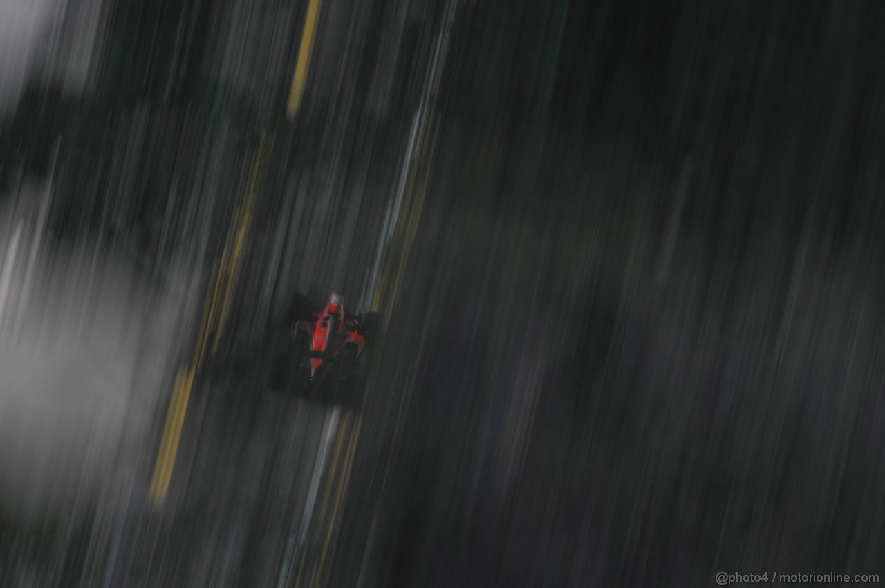 GP SINGAPORE, 21.09.2013- Free practice 3, Jules Bianchi (FRA) Marussia F1 Team MR02
