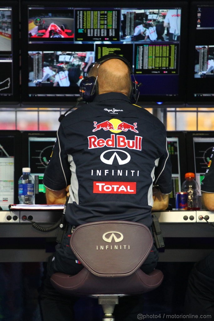 GP SINGAPORE, 21.09.2013- Adrian Newey (GBR), Red Bull Racing , Technical Operations Director