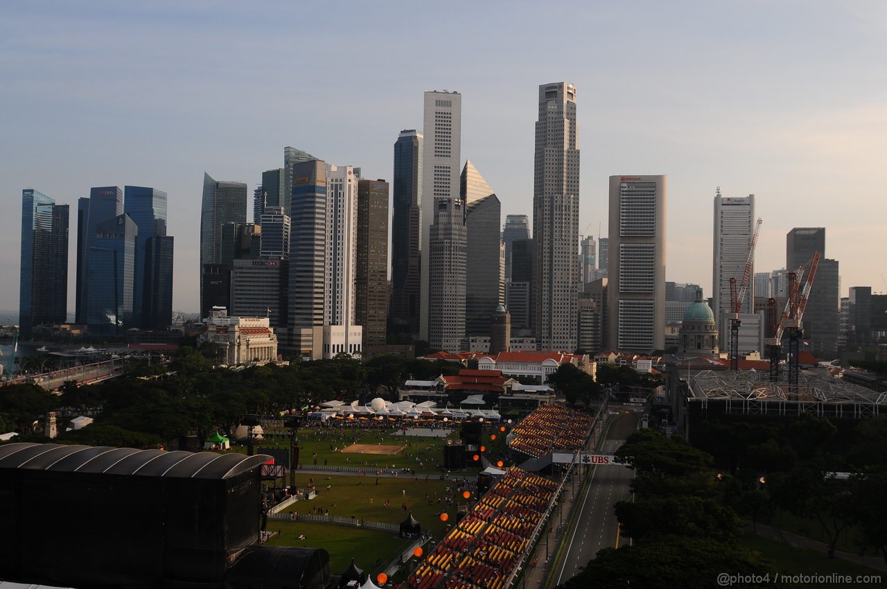 GP SINGAPORE, 21.09.2013- Singapore Circuit Atmosphere