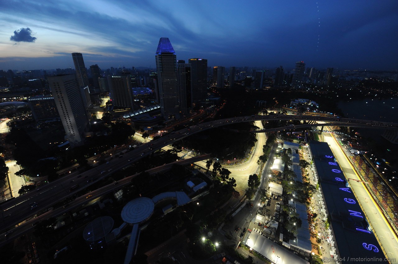 GP SINGAPORE, 21.09.2013- Singapore Circuit Atmosphere