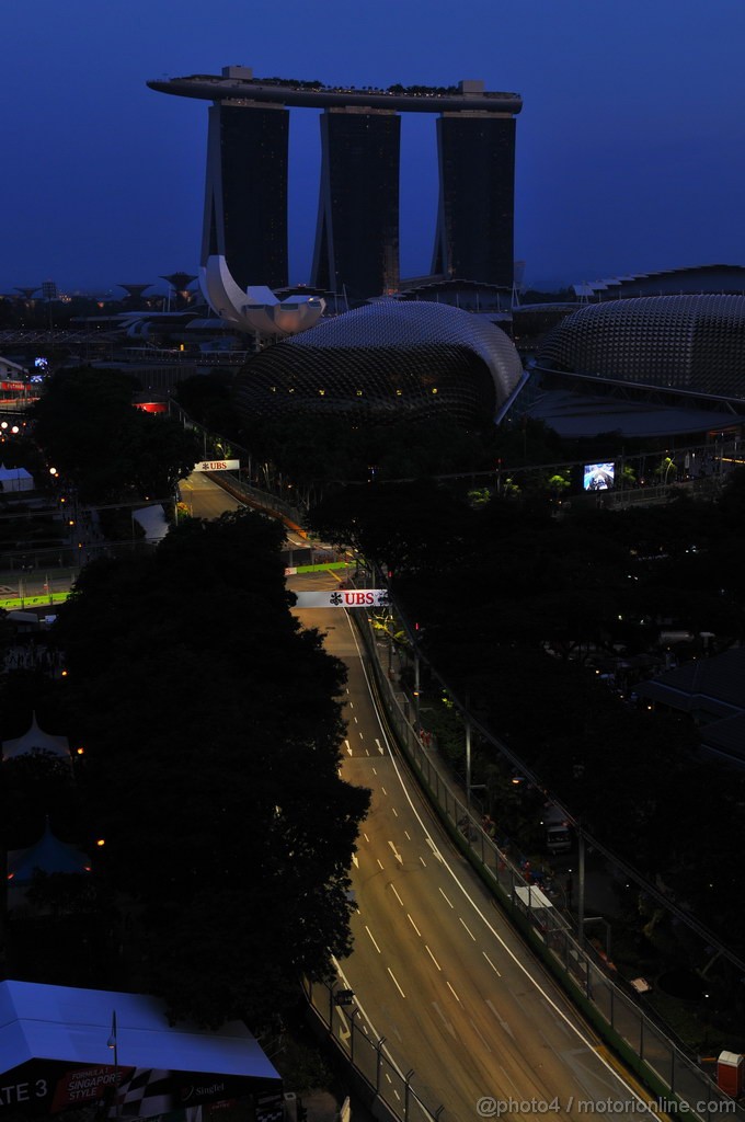 GP SINGAPORE, 21.09.2013- Singapore Circuit Atmosphere