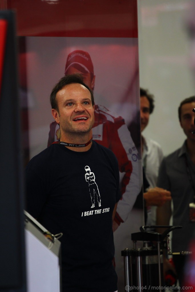 GP SINGAPORE, 21.09.2013- Rubens Barrichello (BRA)