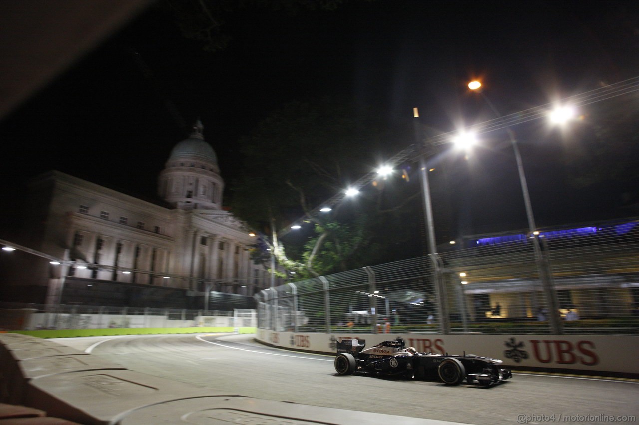 GP SINGAPORE, 21.09.2013- Qualifiche, Pastor Maldonado (VEN) Williams F1 Team FW35
