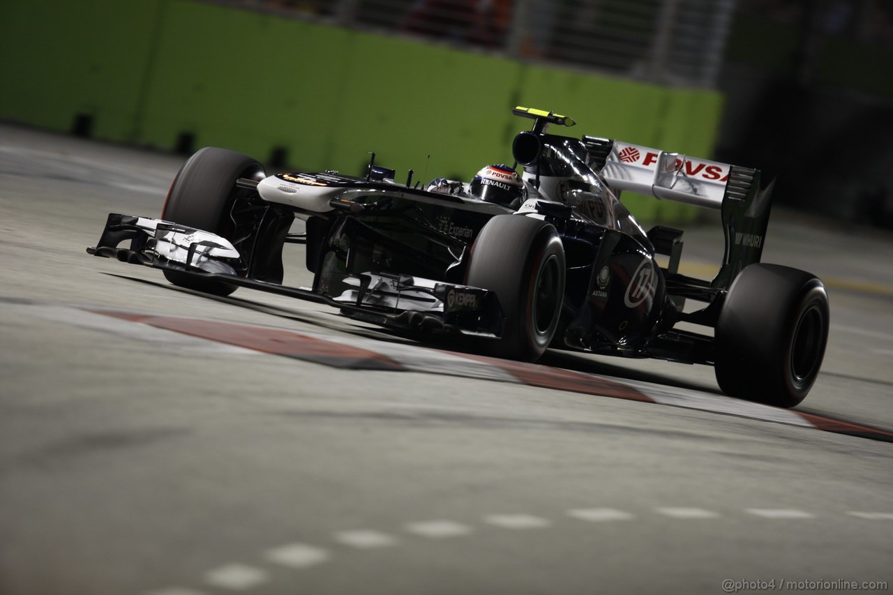 GP SINGAPORE, 21.09.2013- Qualifiche, Valtteri Bottas (FIN), Williams F1 Team FW35