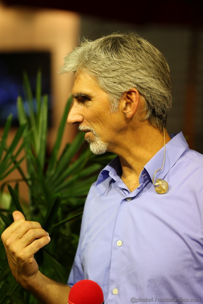 GP SINGAPORE, 21.09.2013- Damon Hill (GBR)