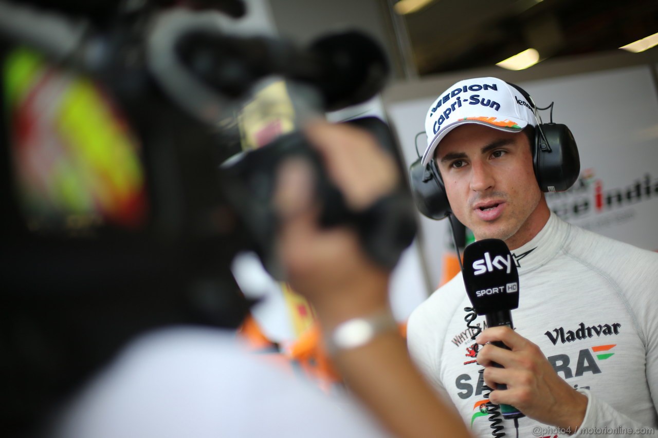 GP SINGAPORE, 20.09.2013- Prove Libere 1: Adrian Sutil (GER), Sahara Force India F1 Team VJM06 