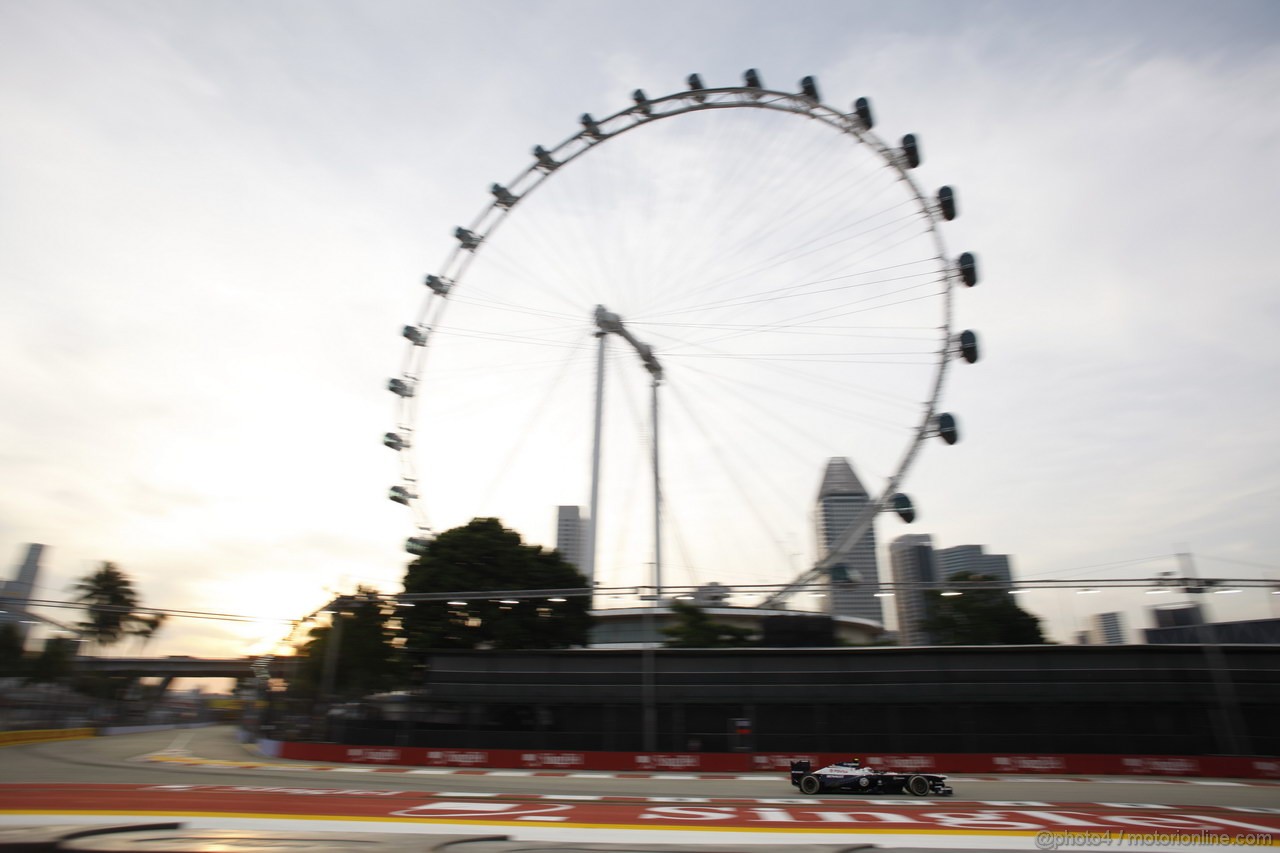 GP SINGAPORE, 20.09.2013- Prove Libere 1: Valtteri Bottas (FIN), Williams F1 Team FW35 