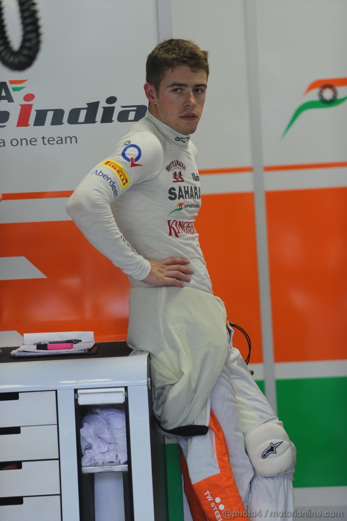 GP SINGAPORE, 20.09.2013- Prove Libere 1: Paul di Resta (GBR) Sahara Force India F1 Team VJM06  
