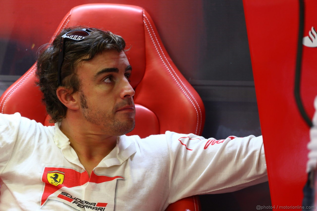 GP SINGAPORE, 20.09.2013- Prove Libere 1: Fernando Alonso (ESP) Ferrari F138 