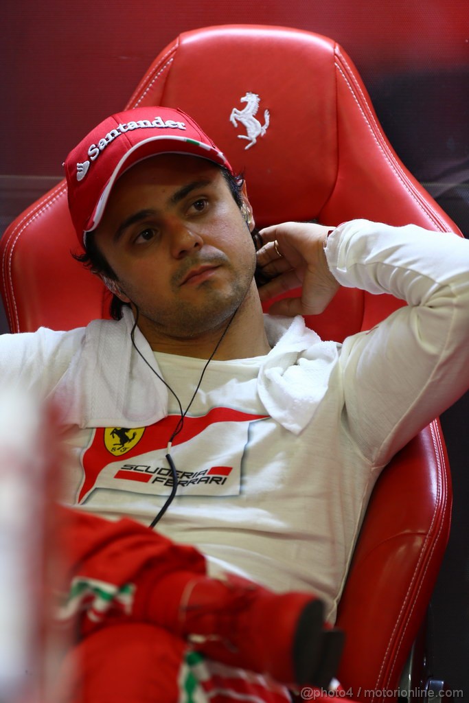 GP SINGAPORE, 20.09.2013- Prove Libere 1: Felipe Massa (BRA) Ferrari F138 