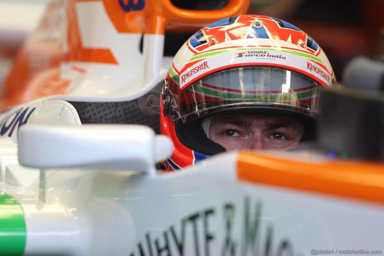 GP SINGAPORE, 20.09.2013- Prove Libere 1: Paul di Resta (GBR) Sahara Force India F1 Team VJM06  