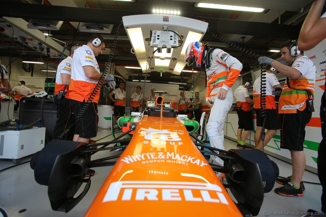 GP SINGAPORE, 20.09.2013- Prove Libere 1: Paul di Resta (GBR) Sahara Force India F1 Team VJM06  