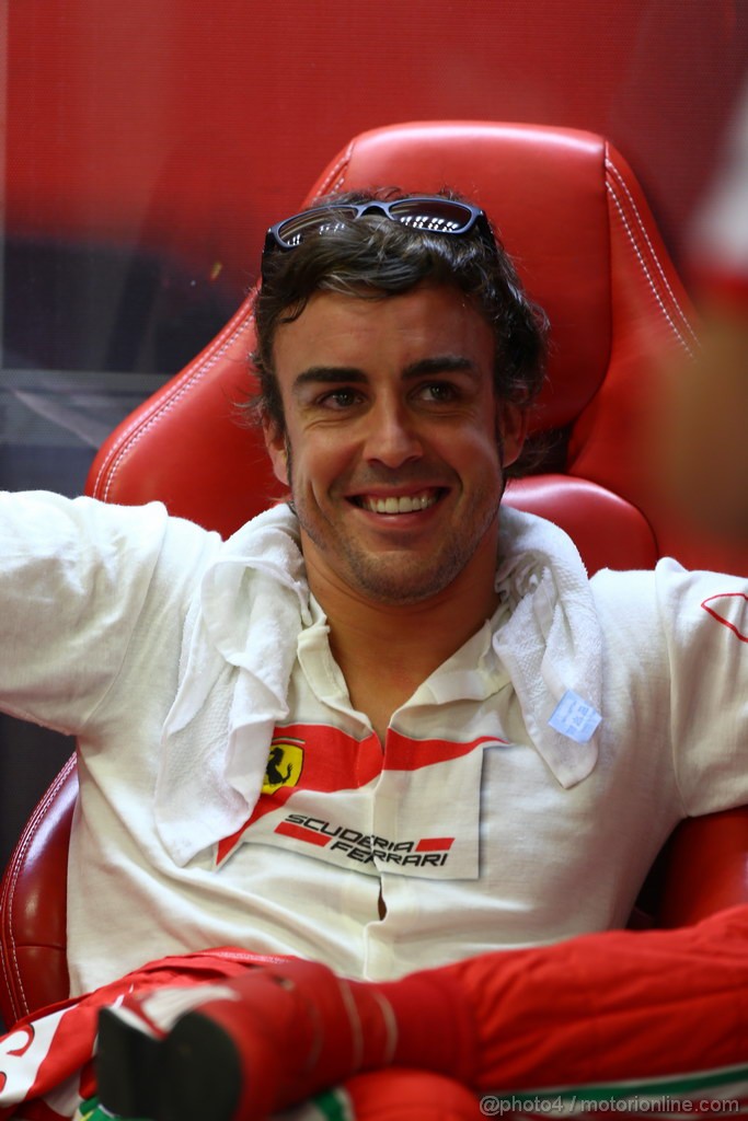 GP SINGAPORE, 20.09.2013- Prove Libere 1: Fernando Alonso (ESP) Ferrari F138 