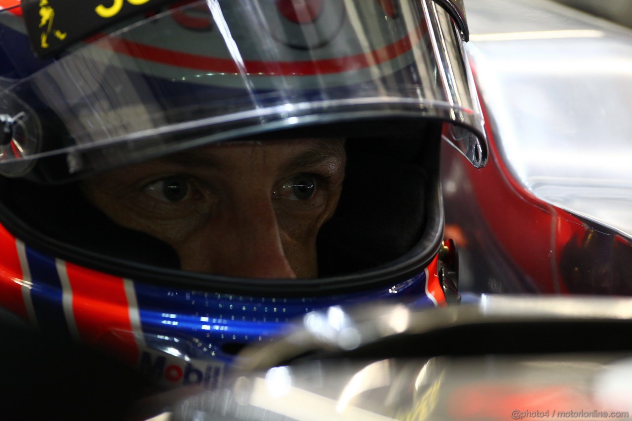 GP SINGAPORE, 20.09.2013-  Prove Libere 2, Jenson Button (GBR) McLaren Mercedes MP4-28