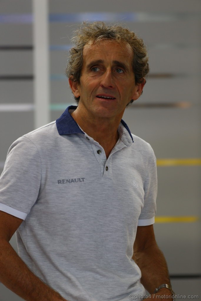 GP SINGAPORE, 20.09.2013- Alain Prost (FRA)