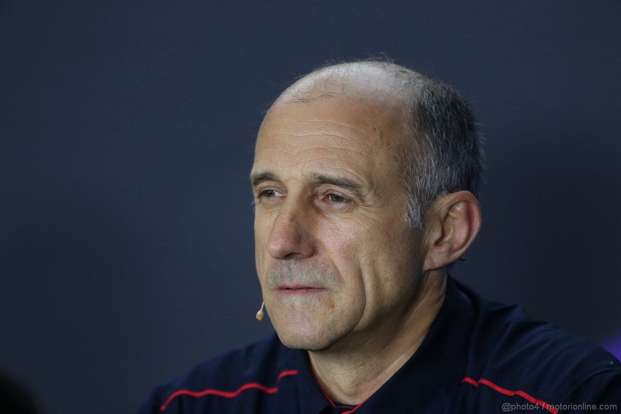 GP SINGAPORE, 20.09.2013- Venerdi' Press Conference,  Franz Tost, Scuderia Toro Rosso, Team Principal