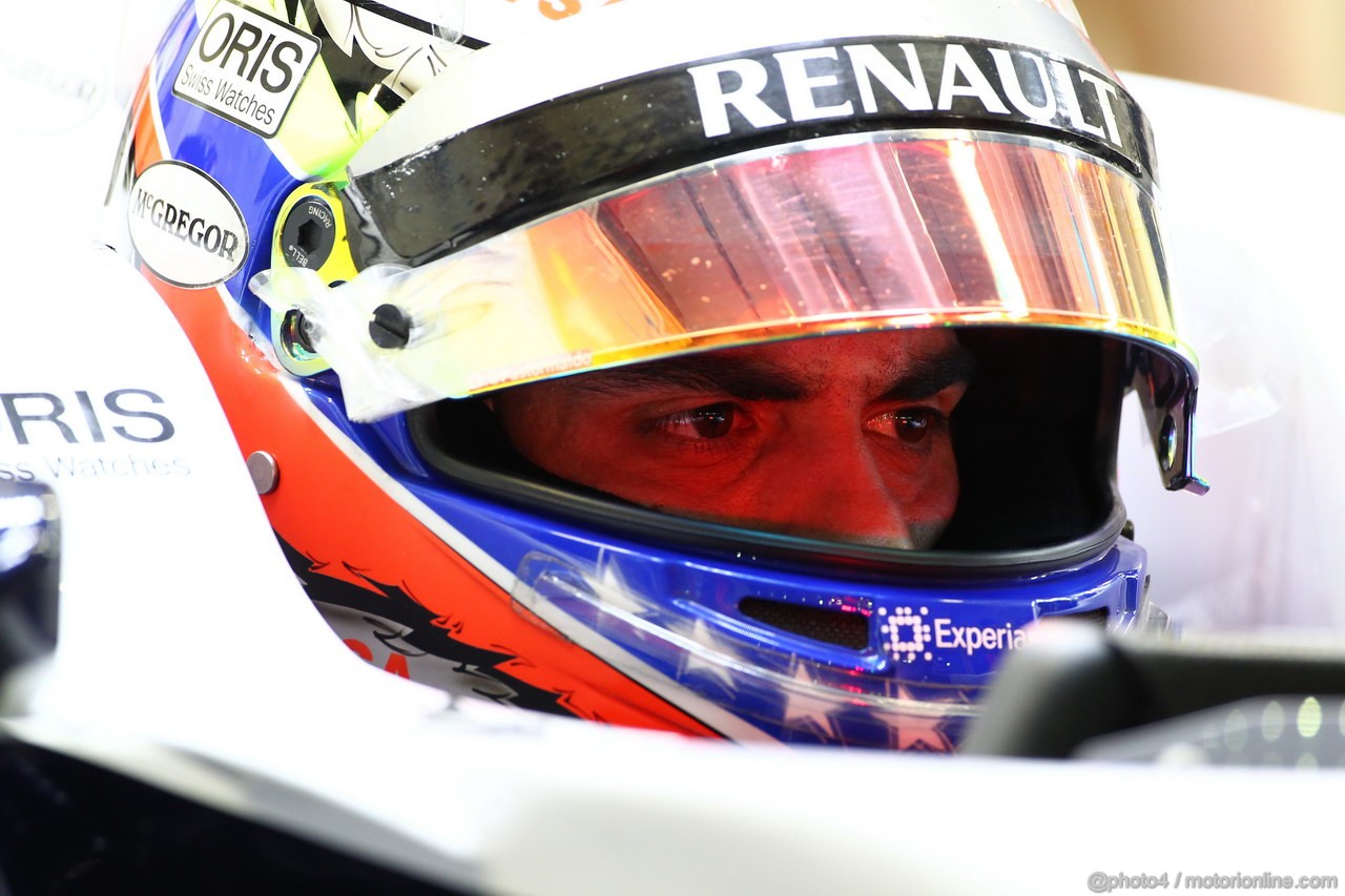 GP SINGAPORE, 20.09.2013-  Prove Libere 2, Pastor Maldonado (VEN) Williams F1 Team FW35