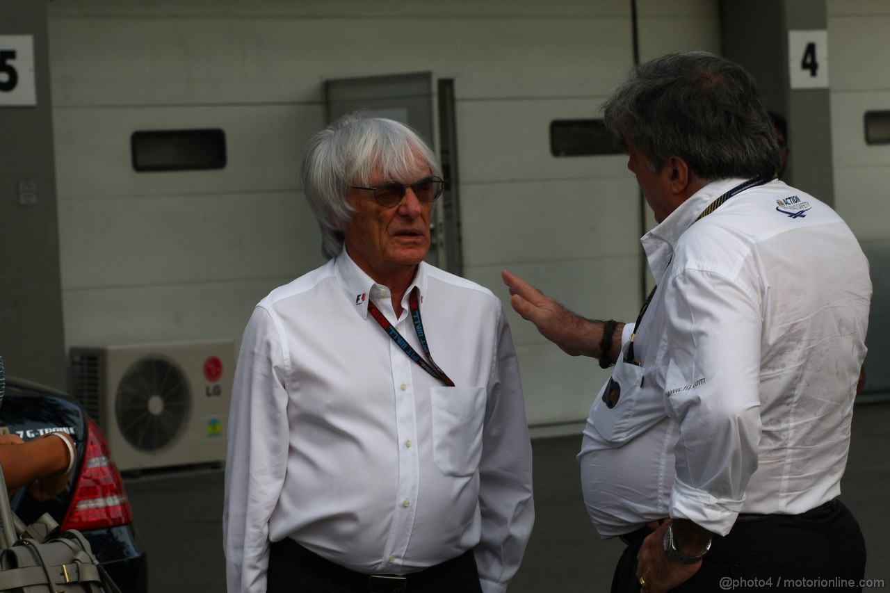 GP SINGAPORE, 20.09.2013- Bernie Ecclestone (GBR), President e CEO of Formula One Management