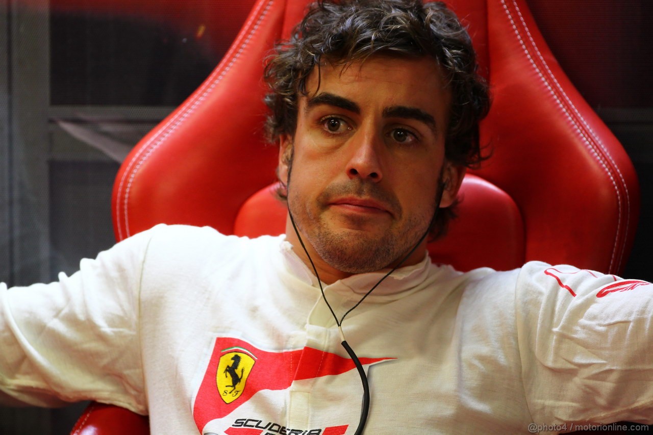 GP SINGAPORE, 20.09.2013-  Prove Libere 2, Fernando Alonso (ESP) Ferrari F138