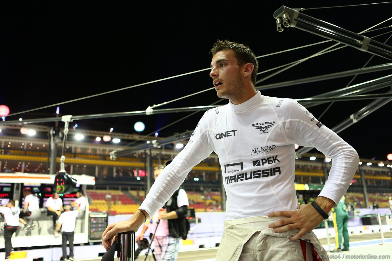 GP SINGAPORE, 20.09.2013-  Prove Libere 2, Jules Bianchi (FRA) Marussia F1 Team MR02