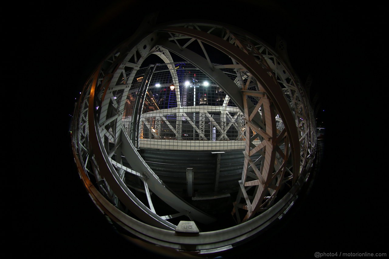 GP SINGAPORE, 20.09.2013- Prove Libere 2: Atmosphere