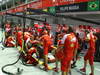GP SINGAPORE, 20.09.2013-  Free Practice 2, Ferrari mechanic are simulating pit stop