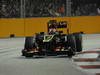 GP SINGAPORE, 20.09.2013- Free Practice 2: Kimi Raikkonen (FIN) Lotus F1 Team E21 