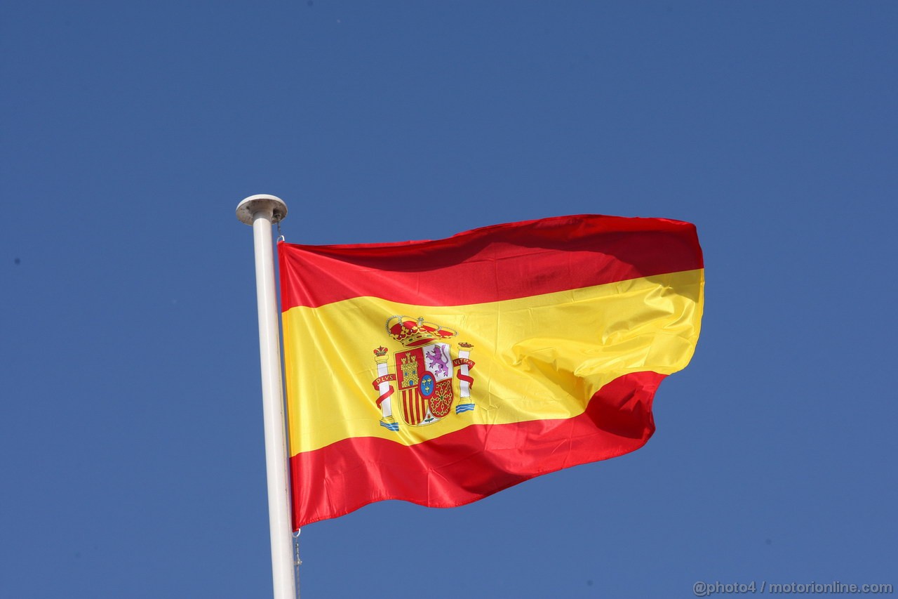GP SPAGNA, 12.05.2013- Spain flag