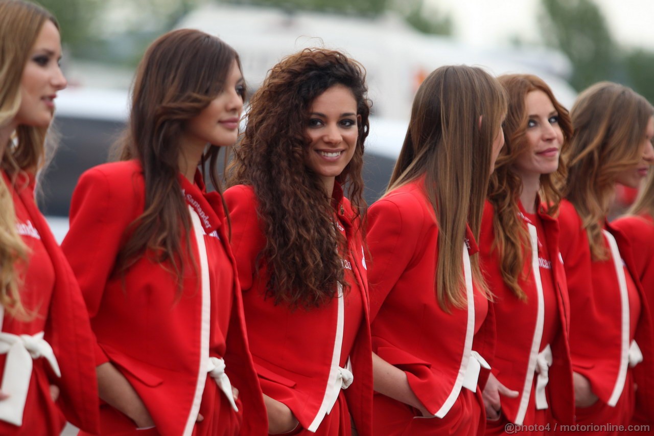 GP SPAGNA, 12.05.2013- griglia Ragazzas 