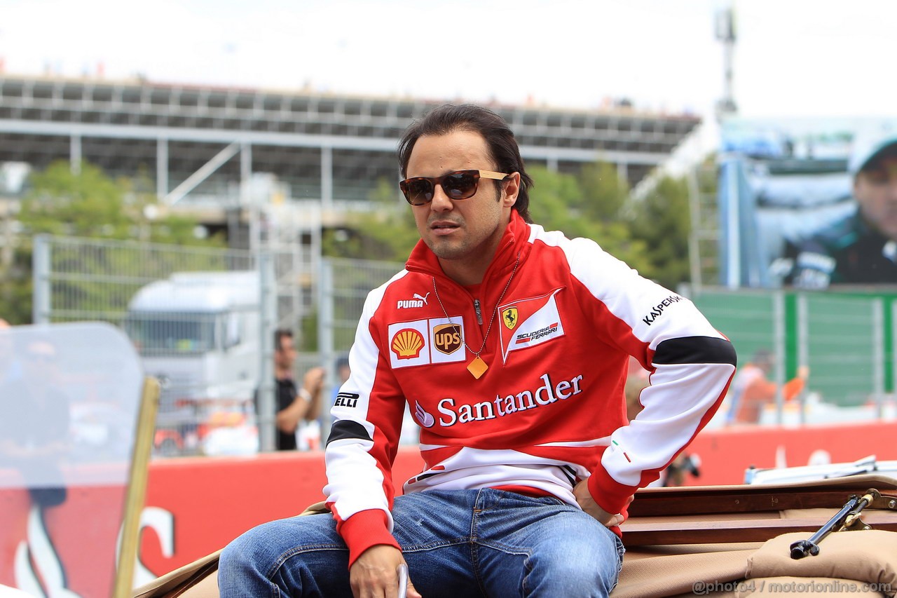 GP SPAGNA, 12.05.2013- Felipe Massa (BRA) Ferrari F138 