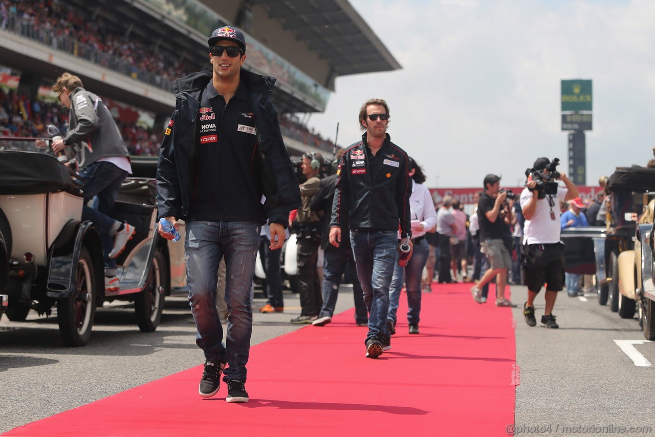 GP SPAGNA, 12.05.2013- Daniel Ricciardo (AUS) Scuderia Toro Rosso STR8 