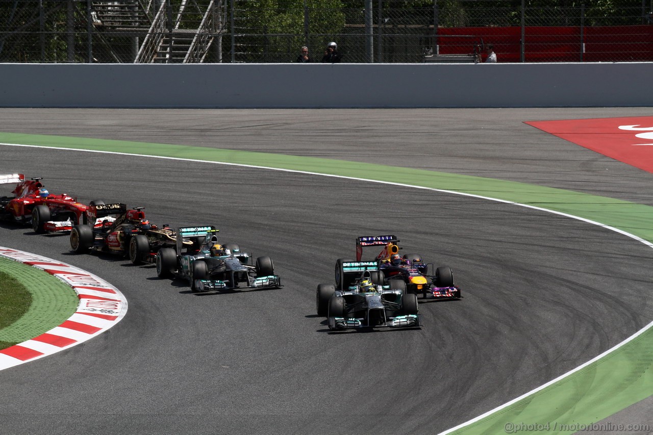 GP SPAGNA, 12.05.2013-  Gara, Start of the race 