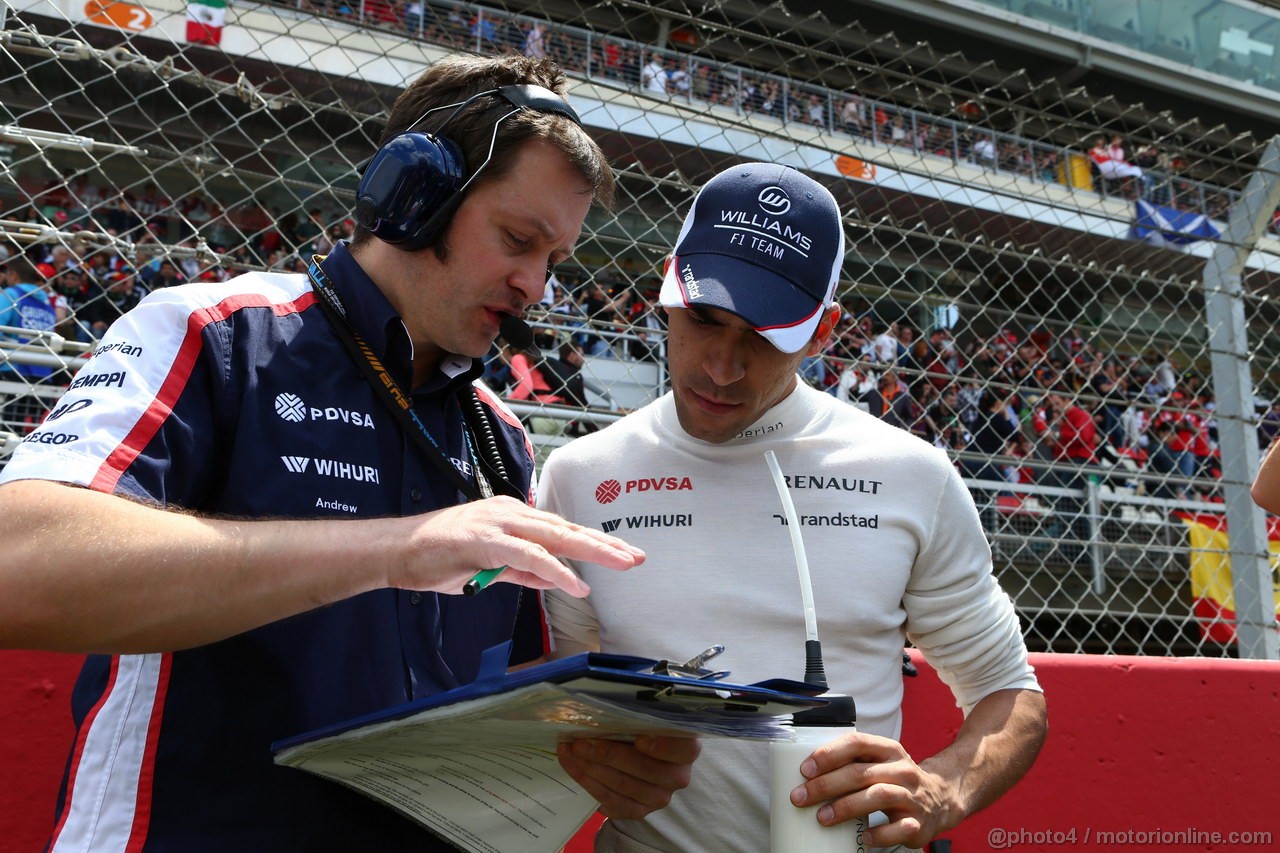 GP SPAGNA, 12.05.2013-  Gara, Pastor Maldonado (VEN) Williams F1 Team FW35 