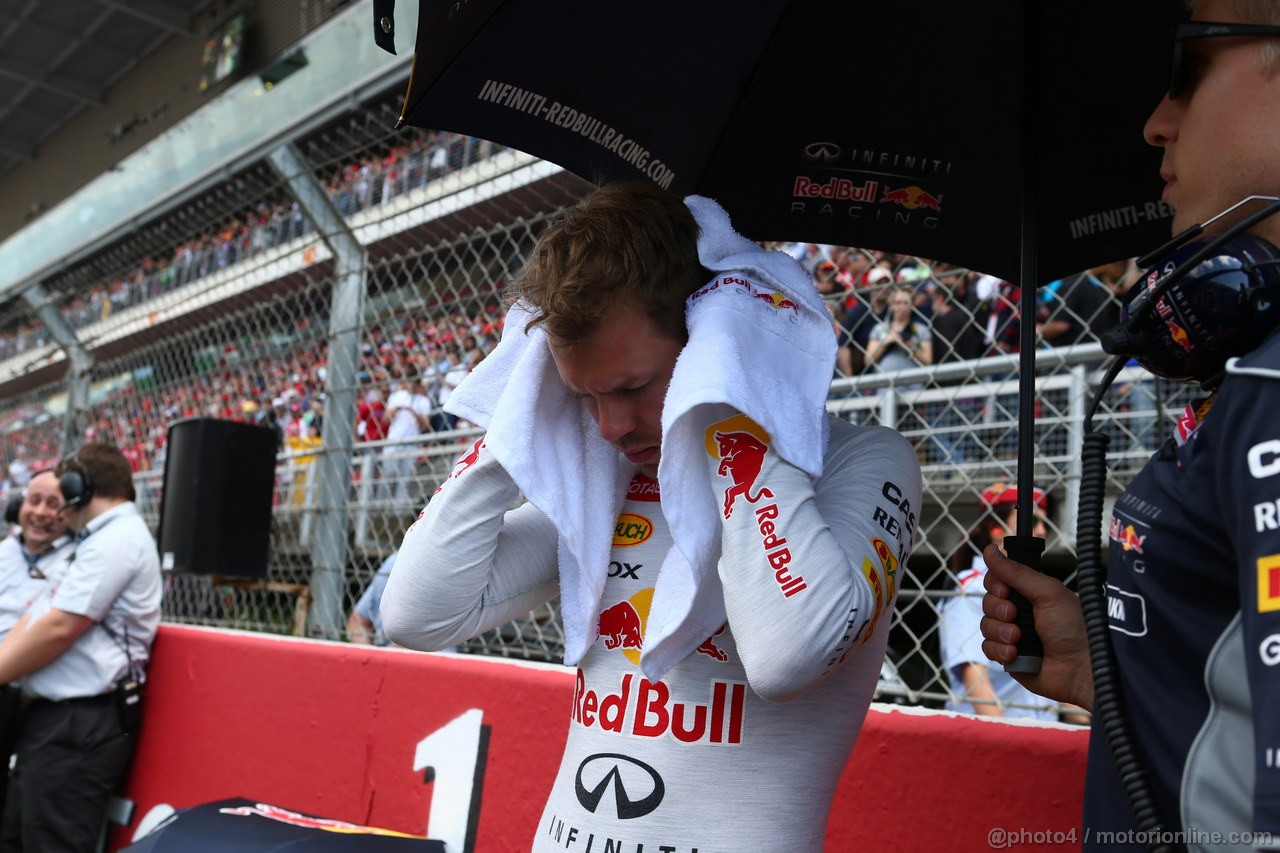 GP SPAGNA, 12.05.2013-  Gara, Sebastian Vettel (GER) Red Bull Racing RB9
