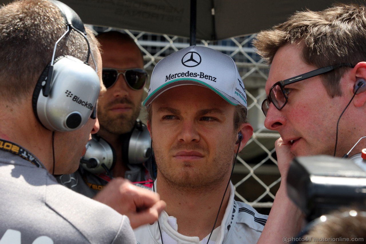GP SPAGNA, 12.05.2013-  Gara, Nico Rosberg (GER) Mercedes AMG F1 W04 