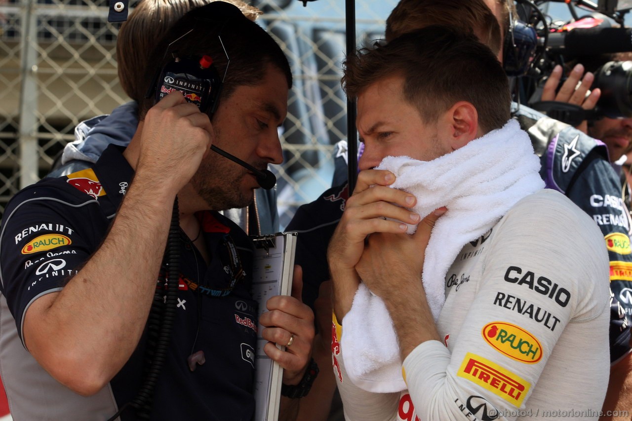 GP SPAGNA, 12.05.2013-  Gara, Sebastian Vettel (GER) Red Bull Racing RB9 
