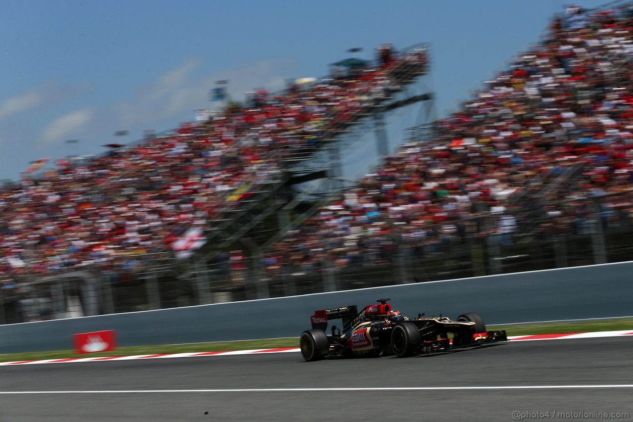 GP SPAGNA, 12.05.2013-  Gara, Kimi Raikkonen (FIN) Lotus F1 Team E21 