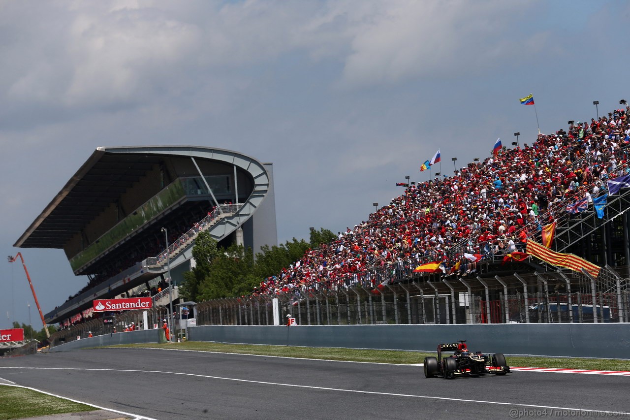 GP SPAGNA, 12.05.2013-  Gara, Kimi Raikkonen (FIN) Lotus F1 Team E21 